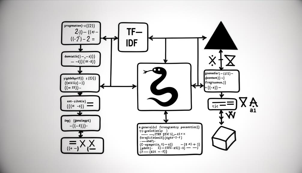 python tf idf analysis simplified