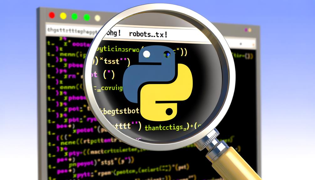 robots txt analysis using python