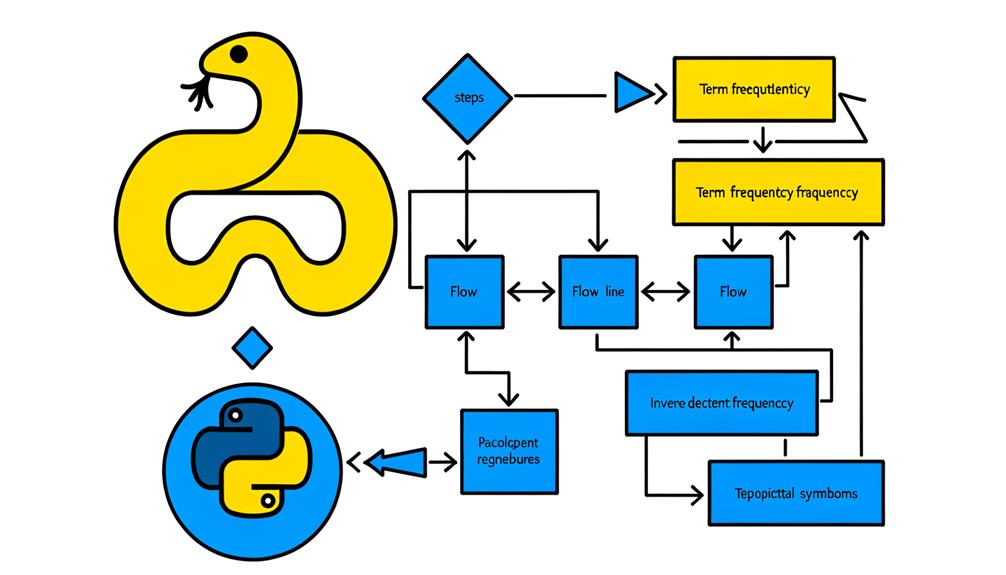 tf idf implementation in python