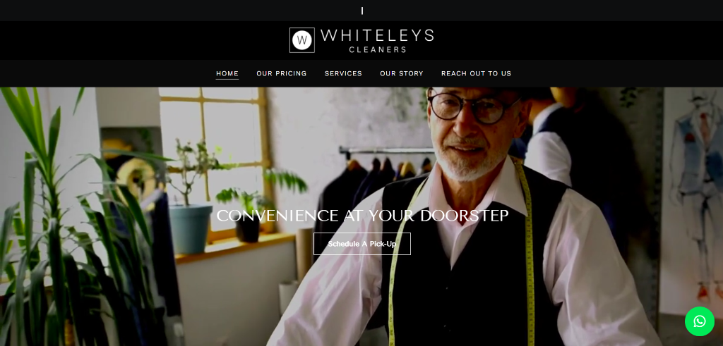 Whiteleys Cleaners Website